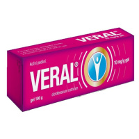 VERAL 10 mg/g gel 1x100g II