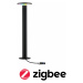 PAULMANN Plug & Shine LED stojací svítidlo Smart Home Zigbee Plate IP44 RGBW+ 5W antracit 947.50