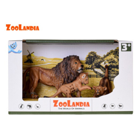 MIKRO TRADING - Zoolandia lev s mláďaty v krabičce