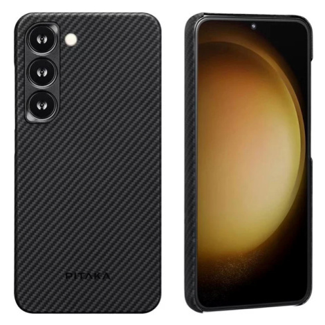 Kryt Pitaka MagEZ 3 case, black/grey - Samsung Galaxy S23+ (KS2301S )