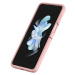 Silikonový kryt Nillkin CamShield Silky pro Samsung Galaxy Z flip4 5G s kroužkem, light peach