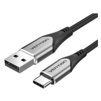 Vention Type-C (USB-C) <-> USB 2.0 Cable 3A Gray 2m Aluminum Alloy Type