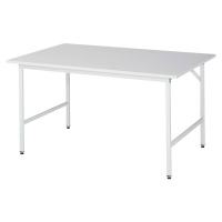 RAU Pracovní stůl s ESD deskou, výška 800 - 850 mm, nohy podstavce š x h 30 x 30 mm, š x h 1500 
