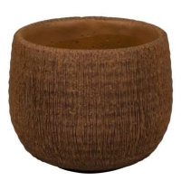 Obal škrábaný FEZ 1-01T keramika terakota 14cm