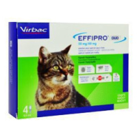 Effipro DUO Cat (1-6kg) 50/60 mg, 4x0,5ml 1 + 1 zdarma