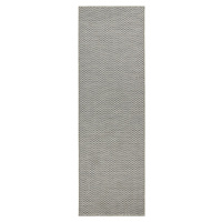 BT Carpet - Hanse Home koberce Běhoun Nature 104268 Grey – na ven i na doma Rozměry koberců: 80x