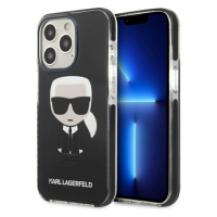 Karl Lagerfeld KLHCP13XTPEIKK hard silikonové pouzdro iPhone 13 Pro MAX 6.7