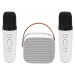 Bezdrátový Mikrofon Karaoke Bluetooth Reproduktor Variabilní Hlas