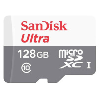 SanDisk Paměťová karta SanDisk Ultra Android microSDXC 128GB 100MB/s Class 10 UHS-I (SDSQUNR-128