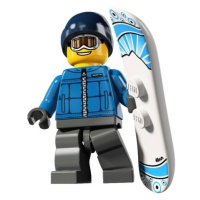 Lego® 8805 minifigurka snowboardista