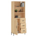 vidaXL Skříň highboard dub sonoma 69,5 x 34 x 180 cm kompozitní dřevo