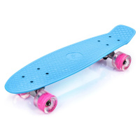 Pennyboard MTR GLOW BLUE 56 cm LED kolečky