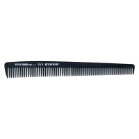 Kiepe Active Carbon Fibre comb - profesionální kombinované hřebeny 513 - 180 x 22 mm