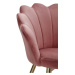 Židle S Područkami Ružová