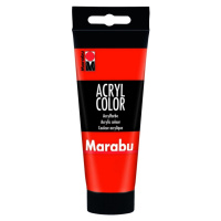 Marabu Acryl Color akrylová barva akrylová barva - rumělka 100ml Pražská obchodní společnost, sp