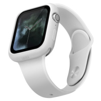 UNIQ Lino silikonové pouzdro Apple Watch (40mm) bílé