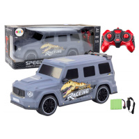 RC auto s dinosaurem 1:10 šedá