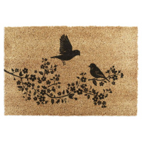 Rohožka z kokosového vlákna 40x60 cm Birds On a Tree – Artsy Doormats