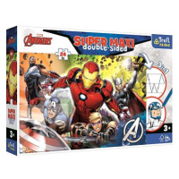 Trefl Oboustranné puzzle Avengers super maxi 24 dílků
