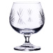 Onte Crystal Bohemia Crystal ručně broušené sklenice na brandy a koňak Větrník 250 ml 2KS