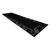 Běhoun Gloss 408C 86 geometric black/gold 80x250 cm