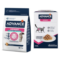 Advance VD granule 7,5 / 8 kg + kapsičky Advance 12 x 85 g zdarma - Urinary Sterilized 7,5 kg + 