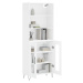 vidaXL Skříň highboard bílá 69,5 x 34 x 180 cm kompozitní dřevo