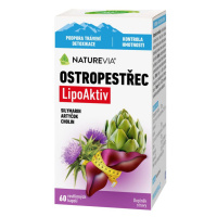 NatureVia Ostropestřec LipoAktiv 60 kapslí