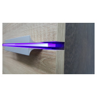 ArtAdr Koupelnová sestava LAURO Barva: LED osvětlení polic - RGB vícebarevné