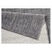 NORTHRUGS - Hanse Home koberce Kusový koberec Twin-Wendeteppiche 103097 grau creme – na ven i na