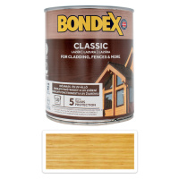 BONDEX Classic - matná tenkovrstvá syntetická lazura 0.75 l Dub