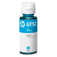 HP GT52 cyan (azurová) inkoustová náplň Azurová