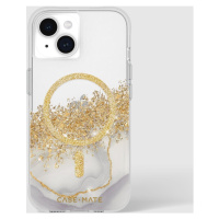Pouzdro Case-Mate Karat Marble case, MagCase- iPhone 15 Zlatá