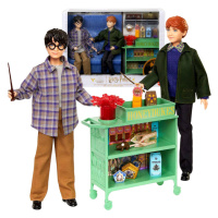 mamido Mattel velká sada panenka Harry Potter Ron ve vlaku do Bradavic