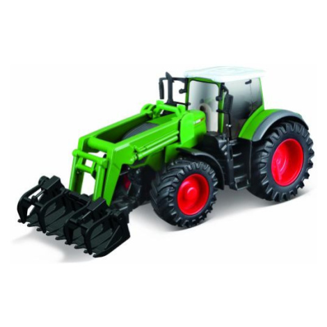 Bburago10 cm Farma Tractor with front loader - Fendt 1050 Vario + grapple