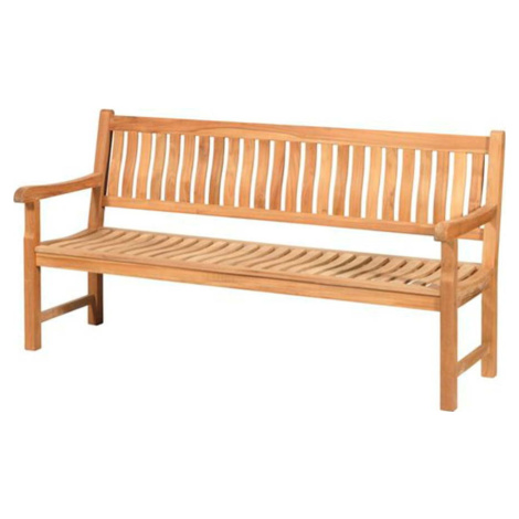 Dřevěná zahradní lavice v přírodní barvě Comfort – Exotan