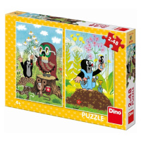 DINO - Krtek Na Mýtině 2X48 Puzzle