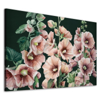Obraz na plátně FLOWERS květy B různé rozměry Ludesign ludesign obrazy: 100x70 cm