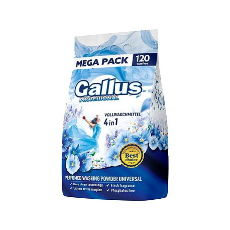 GALLUS Professional 4v1 Universal 6,6 kg (120 praní)