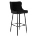 Norddan Designová barová židle Laurien černá