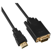 PremiumCord kabel s HDMI na VGA převodníkem, 2m