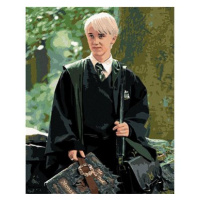 Draco s obludáriem (Harry Potter), 40×50 cm, vypnuté plátno na rám