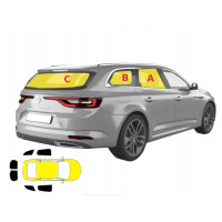 Záclony věnované Renault Talisman kombi-6 kusů