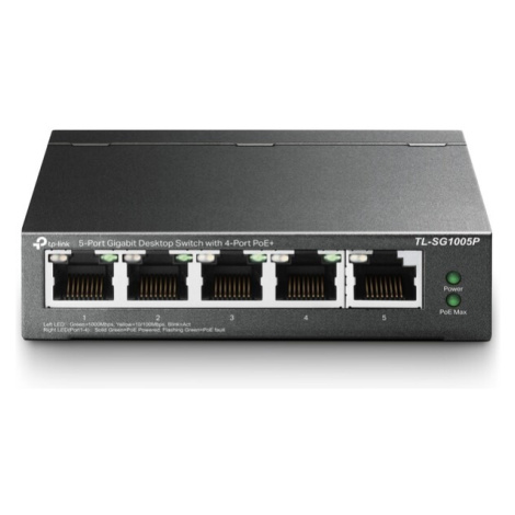 TP-Link TL-SG1005P-PD gigabitový switch TP LINK