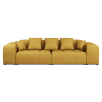 Žlutá pohovka 320 cm Rome - Cosmopolitan Design