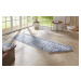 NORTHRUGS - Hanse Home koberce Běhoun Twin Supreme 104130 Blue/Cream – na ven i na doma - 80x250