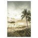 Umělecká fotografie BONITA BEACH Bright Vintage Sunset, Melanie Viola, (26.7 x 40 cm)