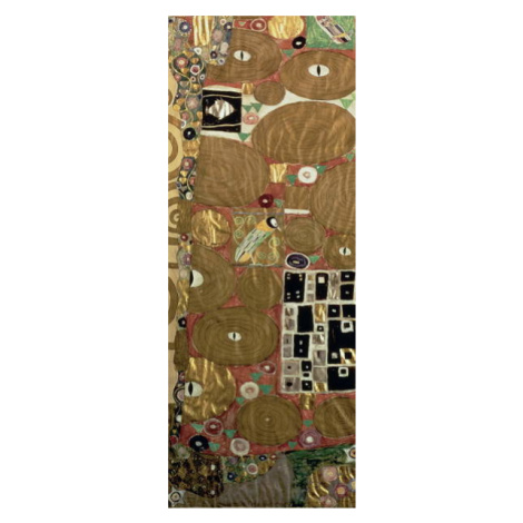 Obrazová reprodukce Fulfilment (Stoclet Frieze) c.1905-09, Gustav Klimt, 22.8 × 60 cm