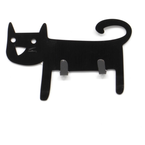 Vsepropejska Hoky věšák na klíče kočka Barva: Černá