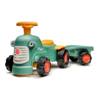Odstrkovadlo – traktor Maurice zelený s valníkem